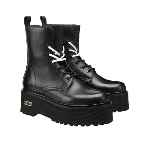 Anfibio Donna AXL 3460, con tomaia in pelle e zip laterale